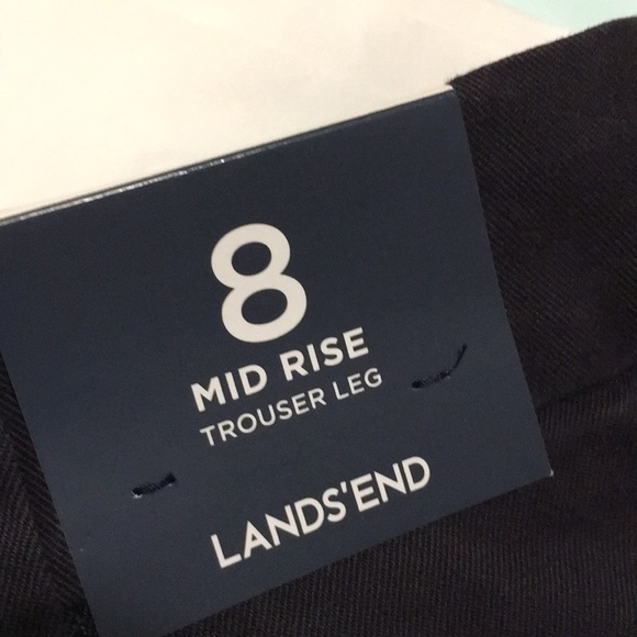 LANDS' END SIZE 2 MID-RISE TROUSER LEG True NAVY NWT
Chino Stretch

208 - Picture 2 of 3